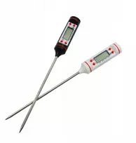Skaitmeninis elektroninis virtuvinis termometras su zondu mėsai Ha-08773