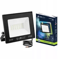 Emos Led 20w halogeninis prožektorius slim išorinis ip66 darbinis baltas šaltai