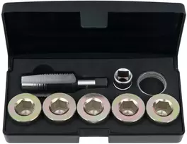 Ks tools 150.4950 alyvos išleidimo angos m24 x 1.5 sriegių remonto komplektas