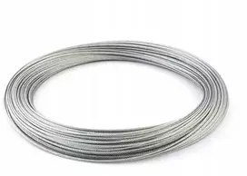 Plieninė cinkuota viela -- 1x7 -- 1mm -- 200m --