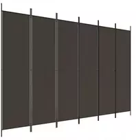 Plakatas Širmas, 6 dalių, ruda, 300x200cm, audinys, sulankstomas