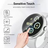 3 vnt. Pixel Watch 3/2/1 dėklas su ekrano apsauga 41/45mm