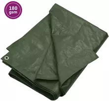 Tentas, žalios spalvos, 8x10m, 180g/m²