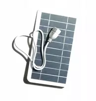 Maža 2w 5v saulės panelė su Usb Diy Monokristalinis silikonas Sj