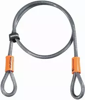 Kryptonite Kryptoflex trosinė spyna 1,2 metro (4 pėdos) sidabrinė