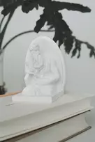 Eascheer Mozės statulos figūrėlės Michelangelo graikų statulos namų dekoras graikų mitologija 10cm