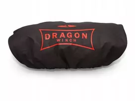 Juodas atsparus vandeniui vilkimo trosas Dragon Winch