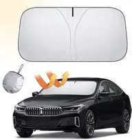Apsauga nuo saulės automobilio priekinio stiklo vidui, automobilio apsauga nuo saulės priekiniam stiklui 140 x 70 cm, apsauga nuo saulės priekiniam stiklui iš vidaus, priekinio stiklo apsauga nuo saulės, sulankstoma daugumai transporto priemonių, visureig