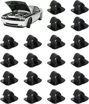 Automobilio variklio dangčio izoliacijos pagalvėlės laikiklio spaustukas, variklio dangčio atraminio strypo spaustukai, izoliacinė medžiaga, variklio dangtis, dangtelio kištukai, variklio dangčio izoliacinė medžiaga, tvirtinimo spaustukas, automobilių pra