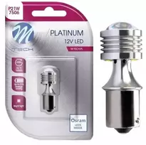 Led lemputė M-tech P21w Ba15s Retrofit, balta, galinga