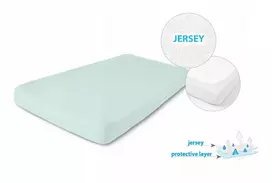 Higieninis paklotas, neperšlampamas Jersey paklodė 140x200x20
