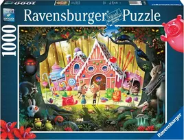 Ravensburger Puzzle 16950 Hansel and Gretel 1000 dalių dėlionė suaugusiems ir vaikams nuo 14 metų