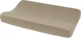 Meyco Baby Basic jersey vystymo kilimėlio užvalkalas (švelnus ir draugiškas odai, pagamintas iš 100% medvilnės, skalbiamas, lengvai prižiūrimas, galima džiovinti džiovyklėje, dydis: 50 x 70 cm), taupe