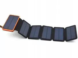 Bot Solar power bank Sp1 6 paneliai 20000mah, juodas