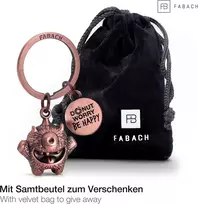 Fabach "cyklops" raktų pakabukas - Sėkmės talismanas