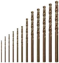 Pilikoll 24 dalių M35 Hss kobalto grąžtų rinkinys su spiraliniais grąžtais 0,5 mm - 4,0 mm M35 kobalto grąžtų rinkinys M35 nerūdijančio plieno grąžtas kobalto grąžtų rinkinys aliuminiui, ketui, variui, metalui