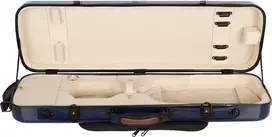 Smuiko dėklas Oblong 4/4 M-case, skirtas smuikui, granatinis - kreminis
