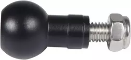 Aliuminio rutulinė galvutė 17mm su M6 sriegiu stovui