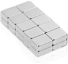 Neodimio magnetai 13x6x4 mm, 50 vnt. - stiprūs, universalūs