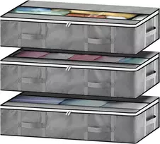 Gomaihe Drabužių, antklodžių laikymo dėžė-organaizeris 90l x3