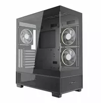 Fornax X550 akvariuminė kompiuterio dėžė su Argb Pwm ventiliatoriais