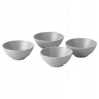 Ikea Fargklar matinis šviesiai pilkas dubuo 16 cm 4 vnt