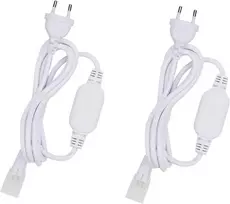 Cob Led juosta 20m, 220v-240v, 288 Led/m, 10x6mm, su Eu kištuku