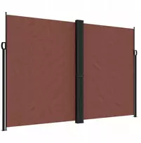 Šoninė markizė 220x600 cm ruda Uv Pu