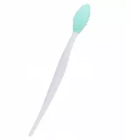 Dvipusis lūpų šepetėlis Tool Face Scrubber makiažo lūpų šepetėliai žalias