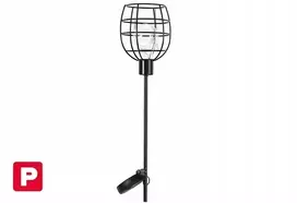 Saulės Led žibintas Stovintis Juodas Metalinis 90 cm I