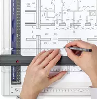 Staedtler Mars 661 Din A3 braižybos lenta, balta
