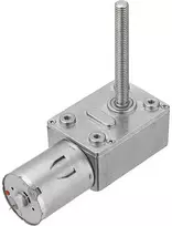 Dollatek Jgy370 Dc24v 150rpm 50mm-m6 sraigtinis sliekinis reduktorius su savaiminio užsirakinimo funkcija