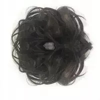 INTERVION Modern-hair kuodas ant gumytės, didelis prisegamas kuodas, plaukų priauginimas, šinjonas 4 ruda