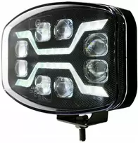 Led tolimųjų šviesų žibintas spider, gabaritinė, stroboskopinė lemputė 12v 24v