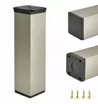 Reguliuojama baldinė kojelė, H 150 mm