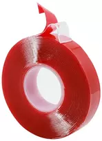 Kleberino dvipusė montavimo juosta, nuolatiniai dvipusiai klijai, ypač stipri 1 mm storio pramoninės kokybės (15 mm x 5 m)