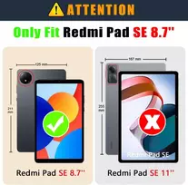 Acelive dėklas, skirtas Redmi Pad Se 8.7 colių planšetiniam kompiuteriui (2024 m.)
