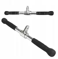 Tiesus strypas 4fizjo, skirtas treniruoklio atlenkimams, besisukantis grifas, skirtas pratimams, 54 cm