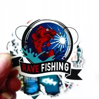 Lipdukai rinkinys Sticker bomb Mix Žuvys 50vnt