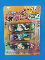 Fingerboard mini riedlentė pirštams, 3 vnt. rinkinys