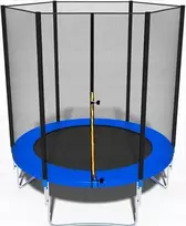 SODO BATUTAS SU TINKLU VAIKAMS JUST FUN 6FT-183CM MĖLYNAS