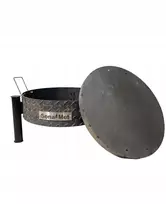 Lauko židinys xl kepsninė laužavietė + dangtis s5ł
