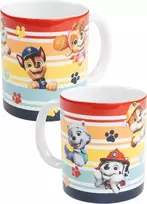 Paw Patrol Stripes keramikinis kavos puodelis 320 ml