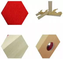 4x paplūdimio kėdė Wood Ok, sodo medinė sulankstoma šviesiai pilka medžiaga