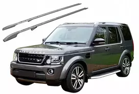 Land rover discovery 3 l319 04-09 stogo relingai sidabriniai oe stiliaus vplar0075
