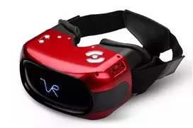Rayneo Ravo Vr 3d akiniai su 5 colių ekranu, raudoni