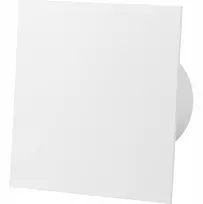 Ventiliatorius su laikmačiu ir atidėtu įjungimu, Abs baltas, Ø125mm