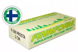 Stiroduras Xps tiesus [2 cm] polistirenas Finnfoam