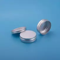 Heallily prieskonių indelis 100 ml aliuminio skardinė, daugkartinio naudojimo kosmetikos indelis, maža apvali lūpų balzamo skardinė tepalams, prieskoniams ar saldainiams, aliuminio skardinė dėžutė