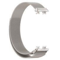Huawei Band 10 Milano apyrankė: Magnetinis metalinis dirželis, skirtas Huawei Smart Band 9/8 For Huawei Band 9 gray